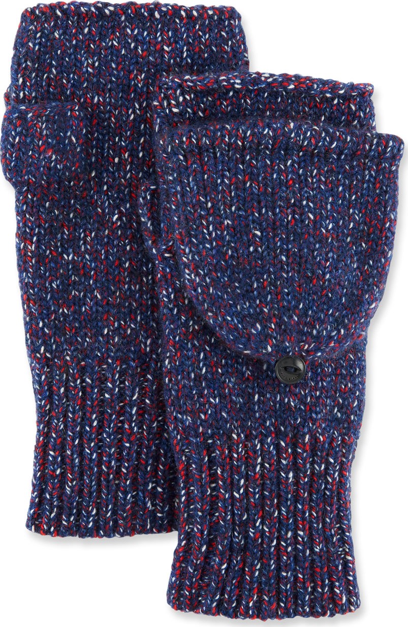 Rag & Bone Cheryl Speckled Fingerless Convertible Mittens