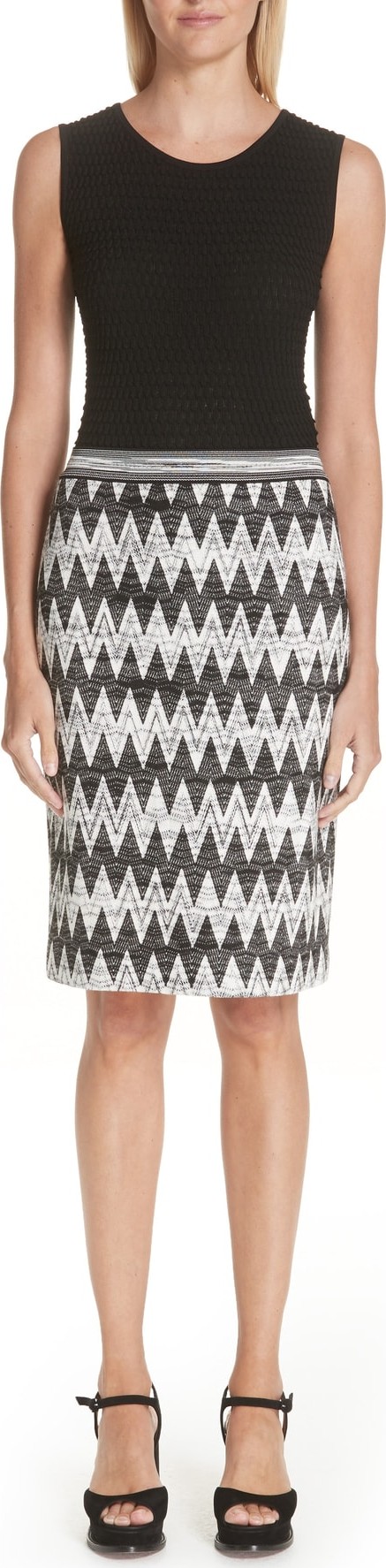 Missoni Diamond Knit Skirt