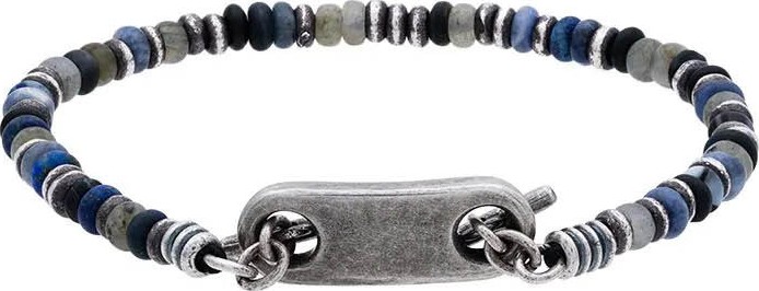 M. Cohen 9mm silver plated bracelet