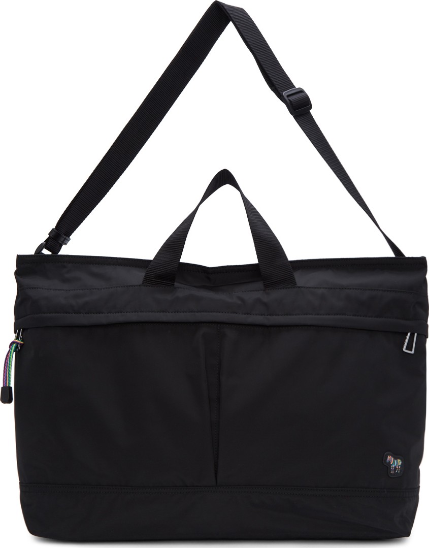 Ps By Paul Smith Black Zebra Weekend Bag