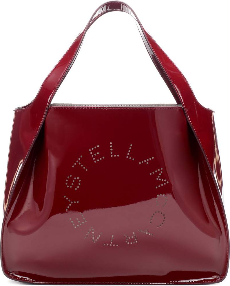 Stella McCartney Stella Logo patent tote