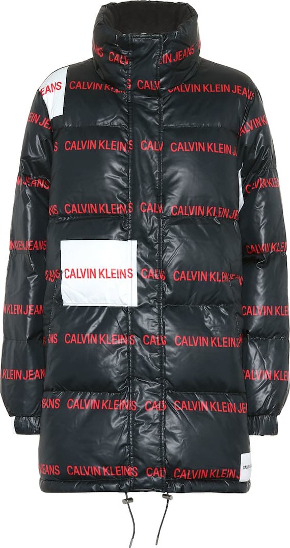 Calvin Klein Jeans Printed puffer coat