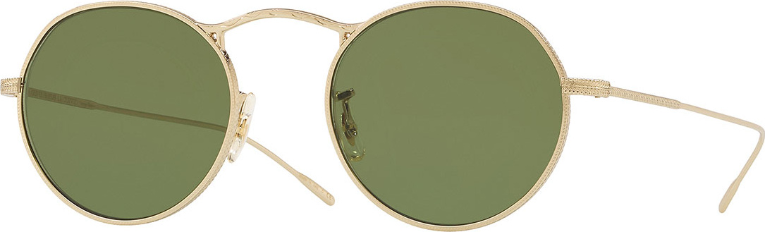 Oliver Peoples M-4 30th Anniversary Round Sunglasses