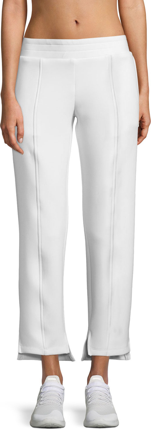 Cushnie Et Ochs Cropped Neoprene Sweatpants