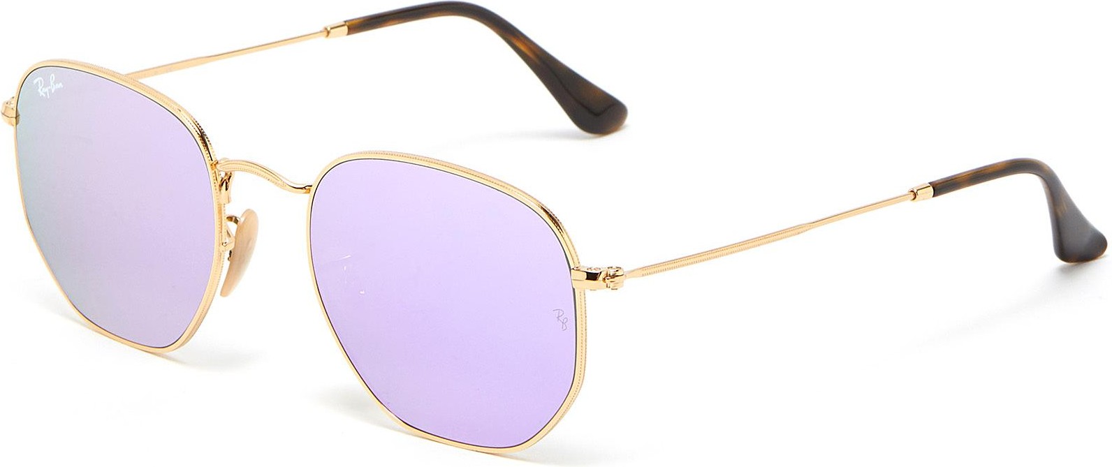 Ray Ban Metal angular frame sunglasses