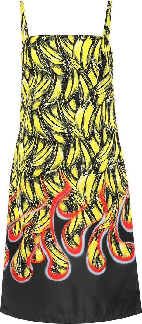 Prada Banana-printed dress