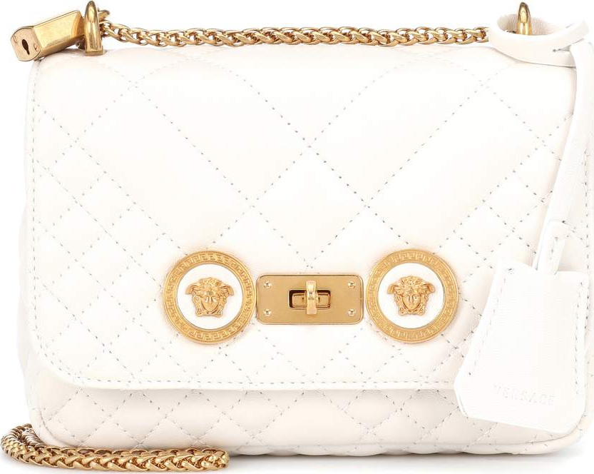 Versace Small Quilted Icon shoulder bag