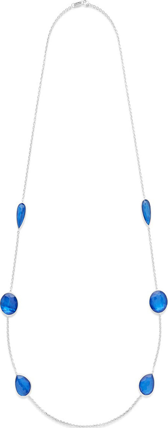 IPPOLITA 925 Rock Candy Wonderland Large Station Necklace in Midnight, 42"