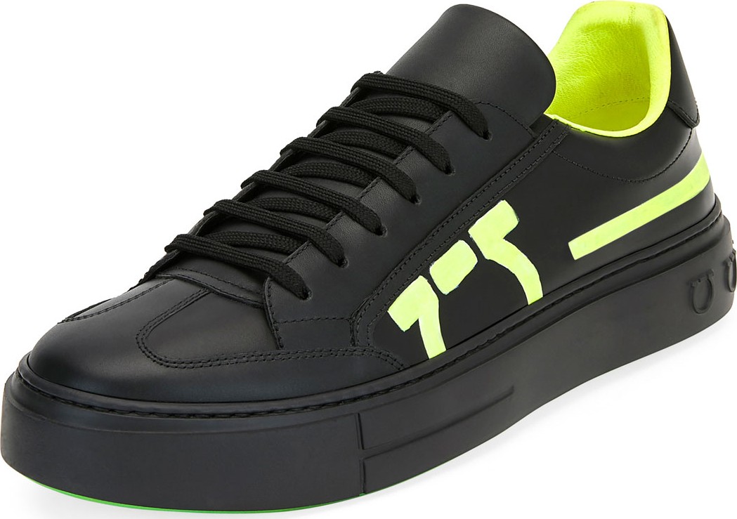 Salvatore Ferragamo Men's Arwin Skate Sneakers