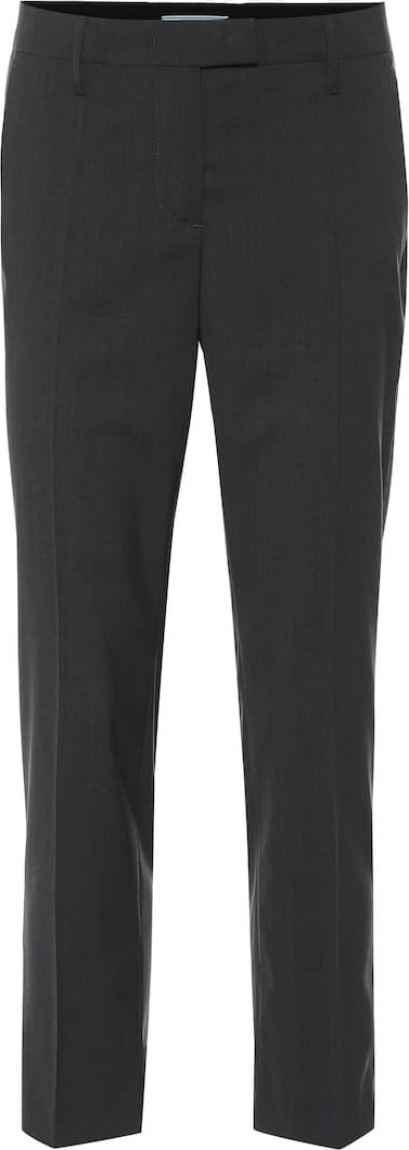 Prada Cropped wool pants