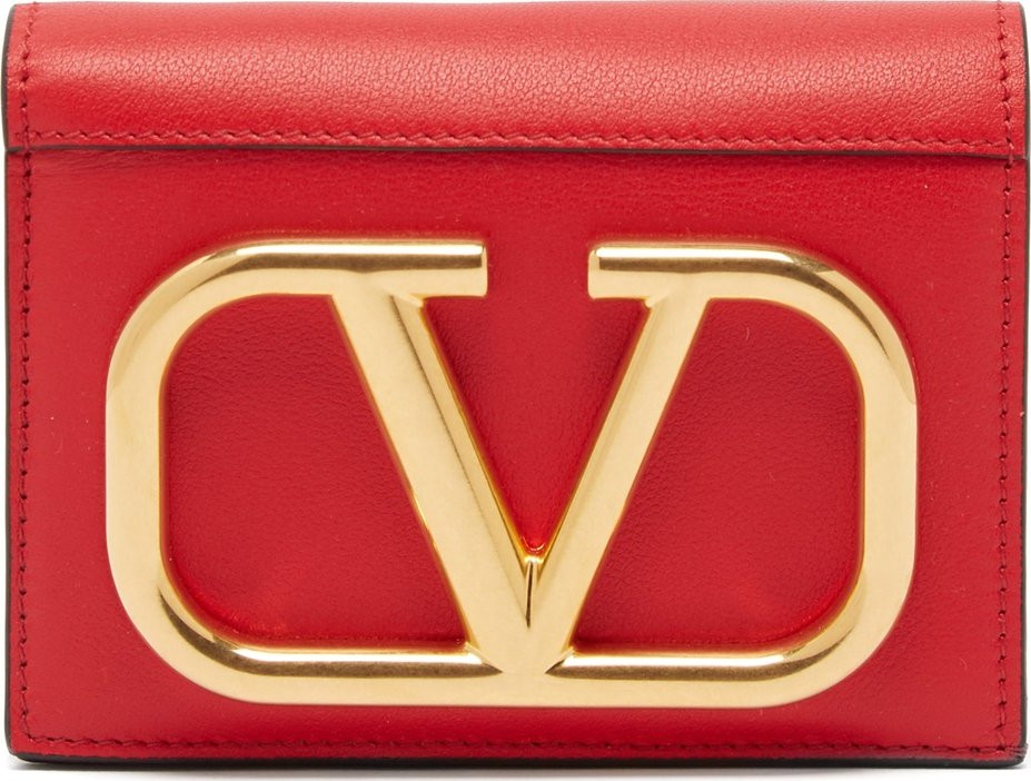 Valentino Go Logo leather wallet