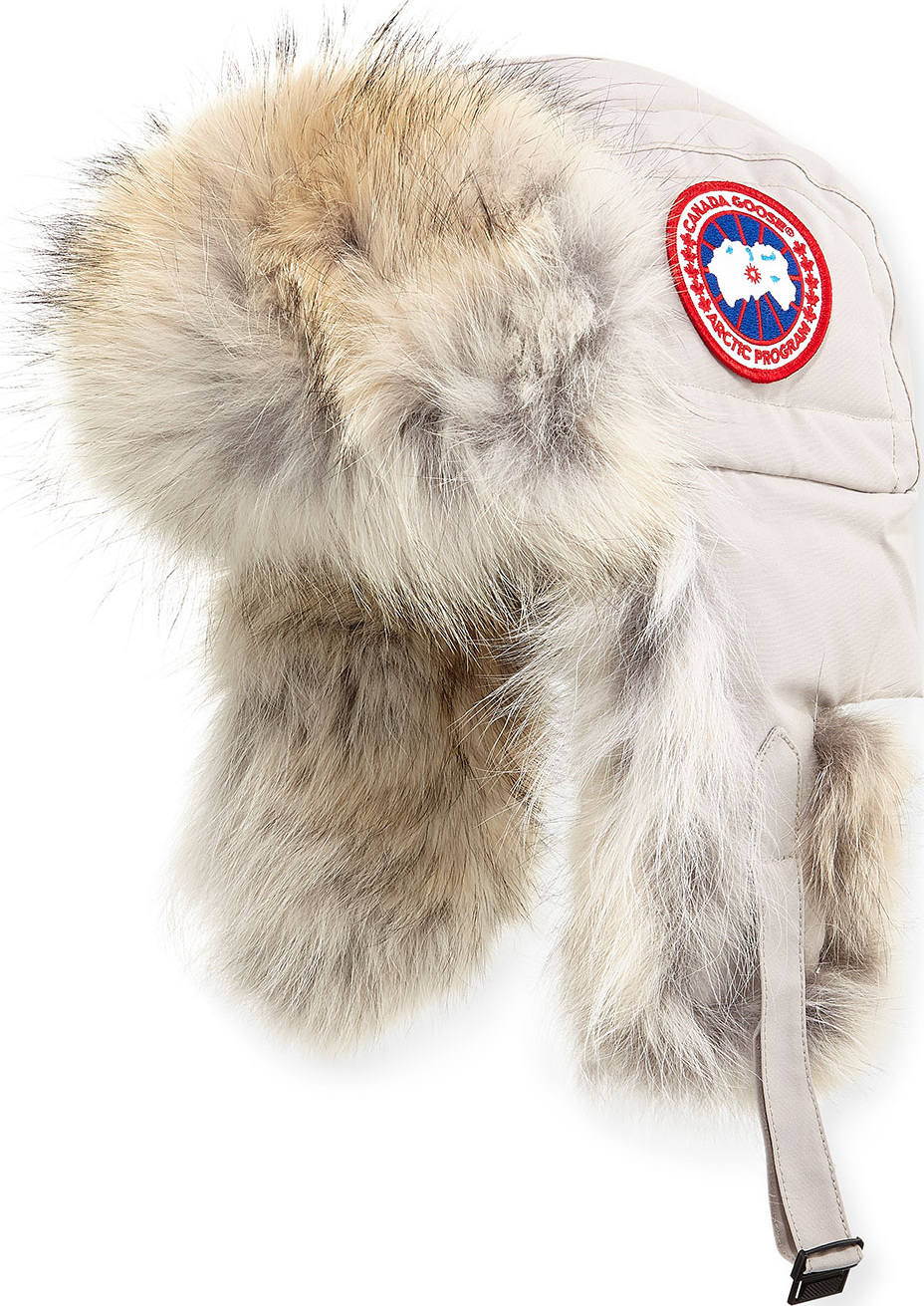 Canada Goose Fur Aviator Hat