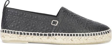 LOEWE embossed espadrilles