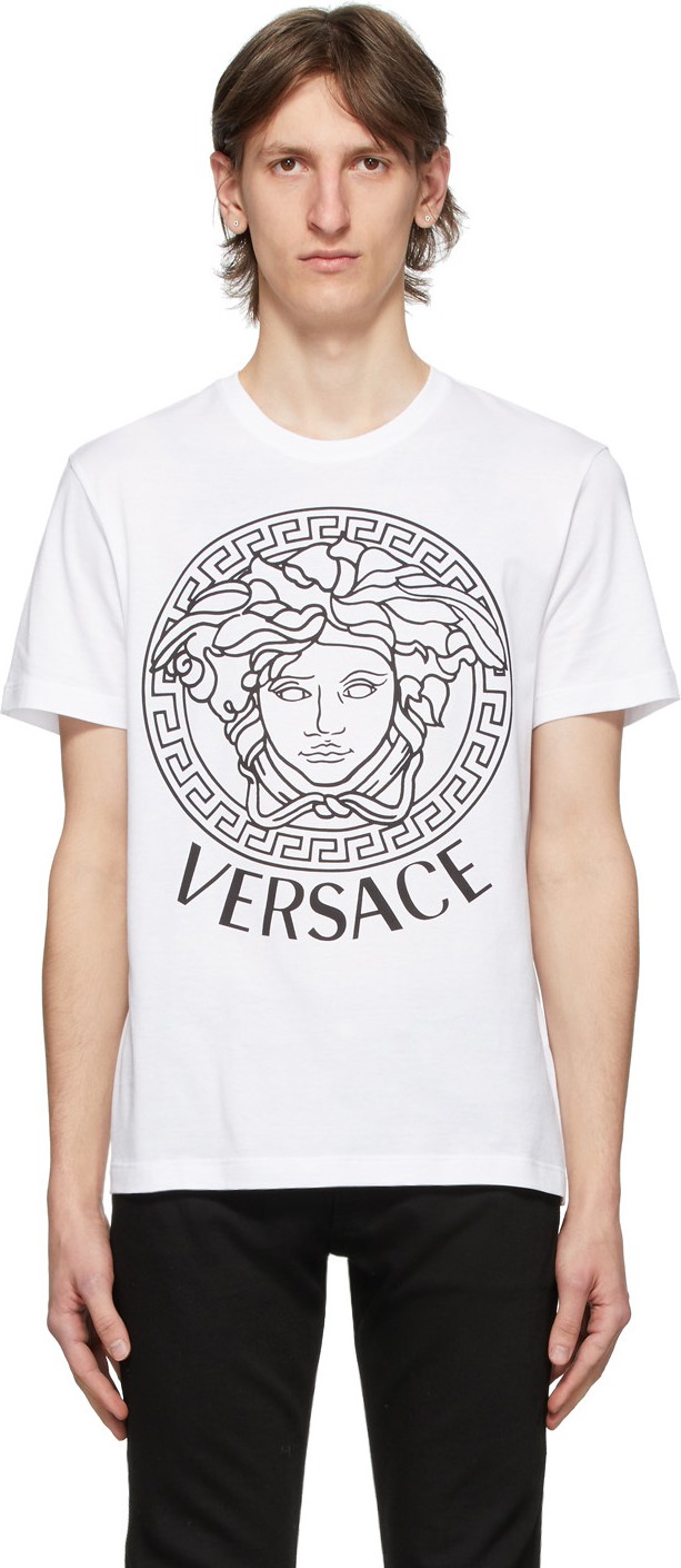 Versace SSENSE Exclusive White Medusa T-Shirt