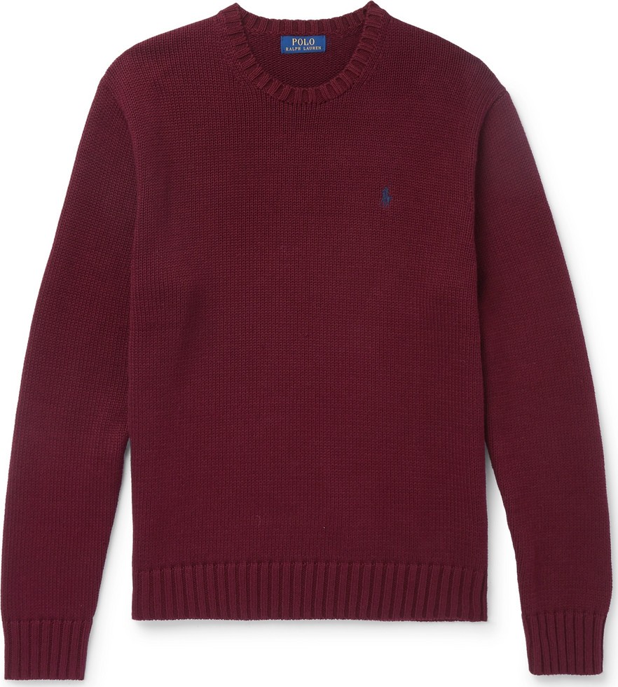 Polo Ralph Lauren Slim-Fit Cotton Sweater