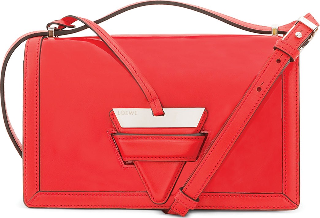LOEWE Barcelona Leather Shoulder Bag