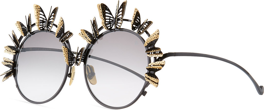 Anna Karin Karlsson The Butterfly Round Sunglasses