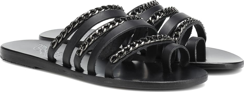 Ancient Greek Sandals Niki Chains leather sandals