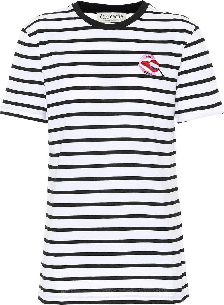 Etre Cecile Striped cotton T-shirt