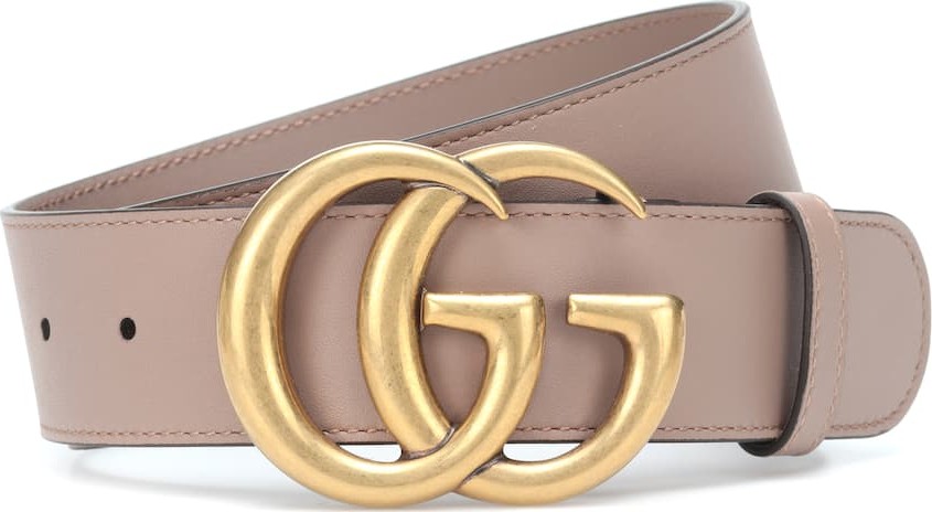 Gucci GG leather belt