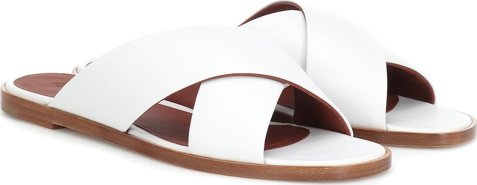 Loro Piana Leather slides