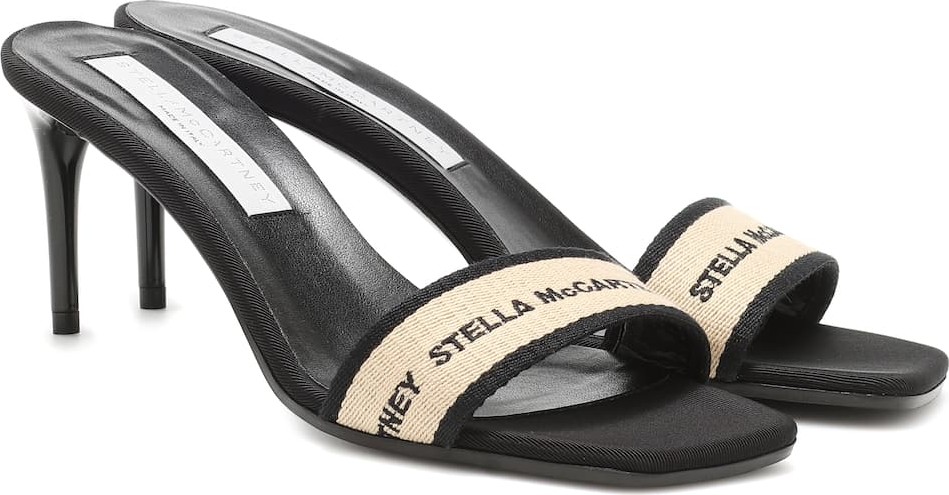Stella McCartney Logo-detail mules