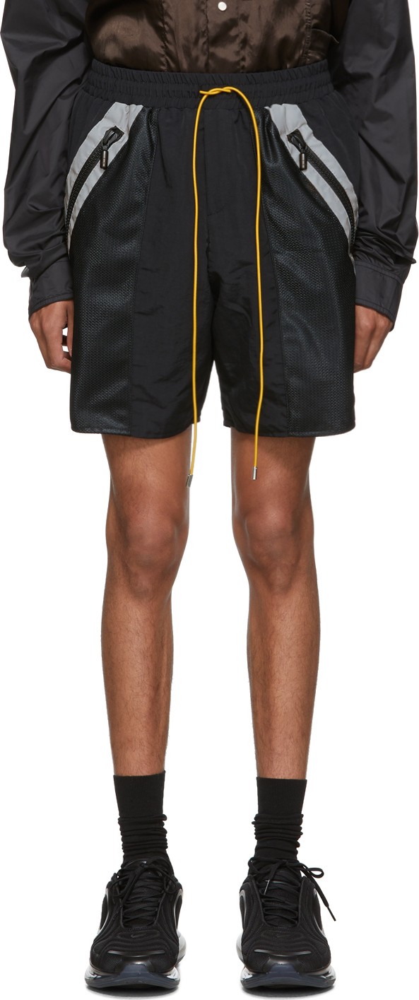RHUDE Black 3M Multi Shorts