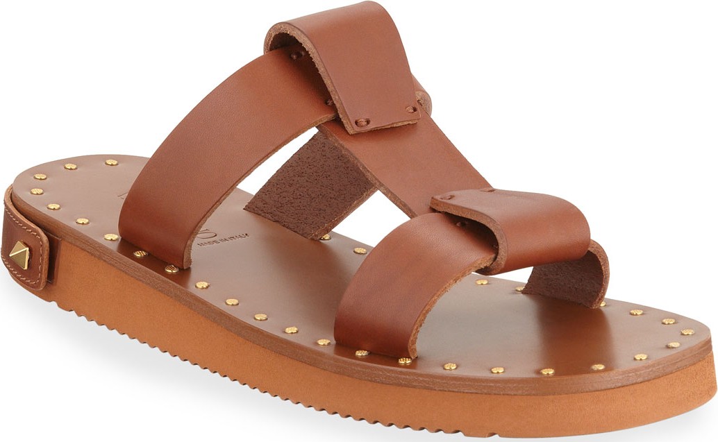 Valentino Runway Feather Sandals