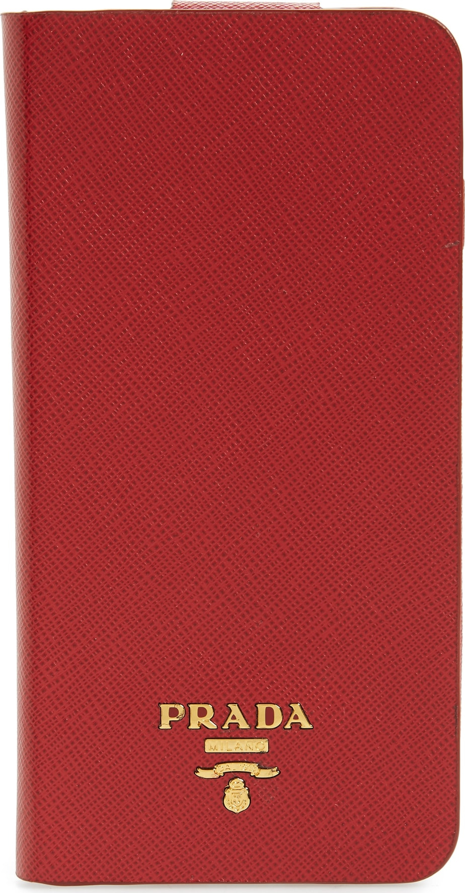 Prada Saffiano Metal Oro Book iPhone 7 Plus Wallet