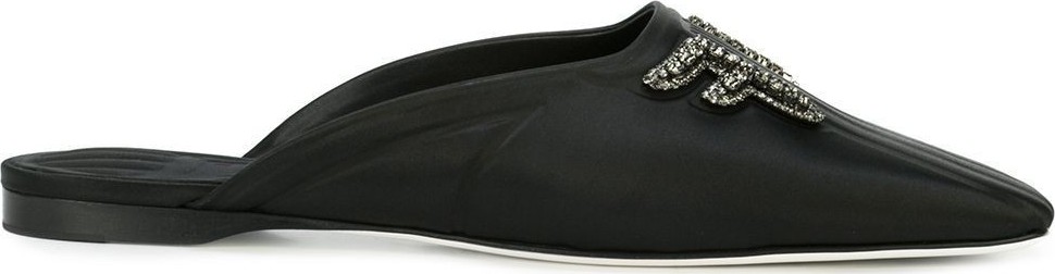 Fendi FFreedom Satin Loafers