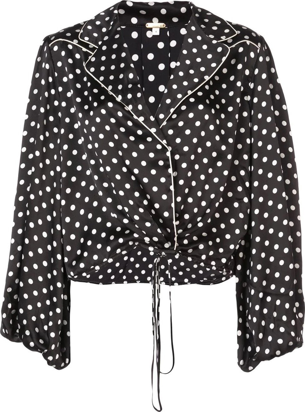 Johanna Ortiz Polka dot blouse