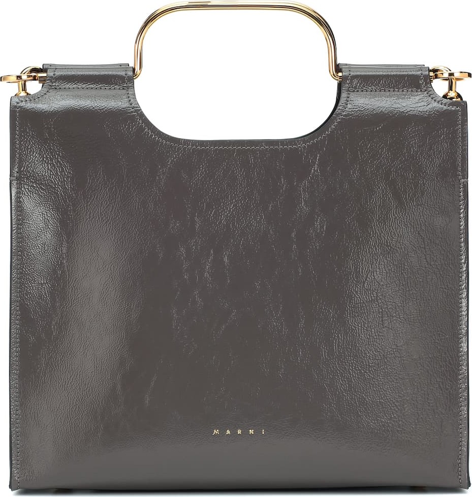 Marni Marcel Medium leather tote