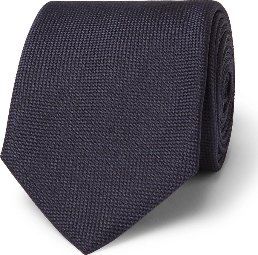 Brioni 8cm Woven Silk Tie