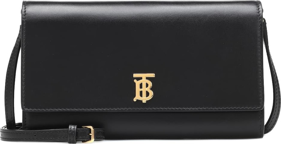 Burberry London England Hazlemere leather crossbody bag