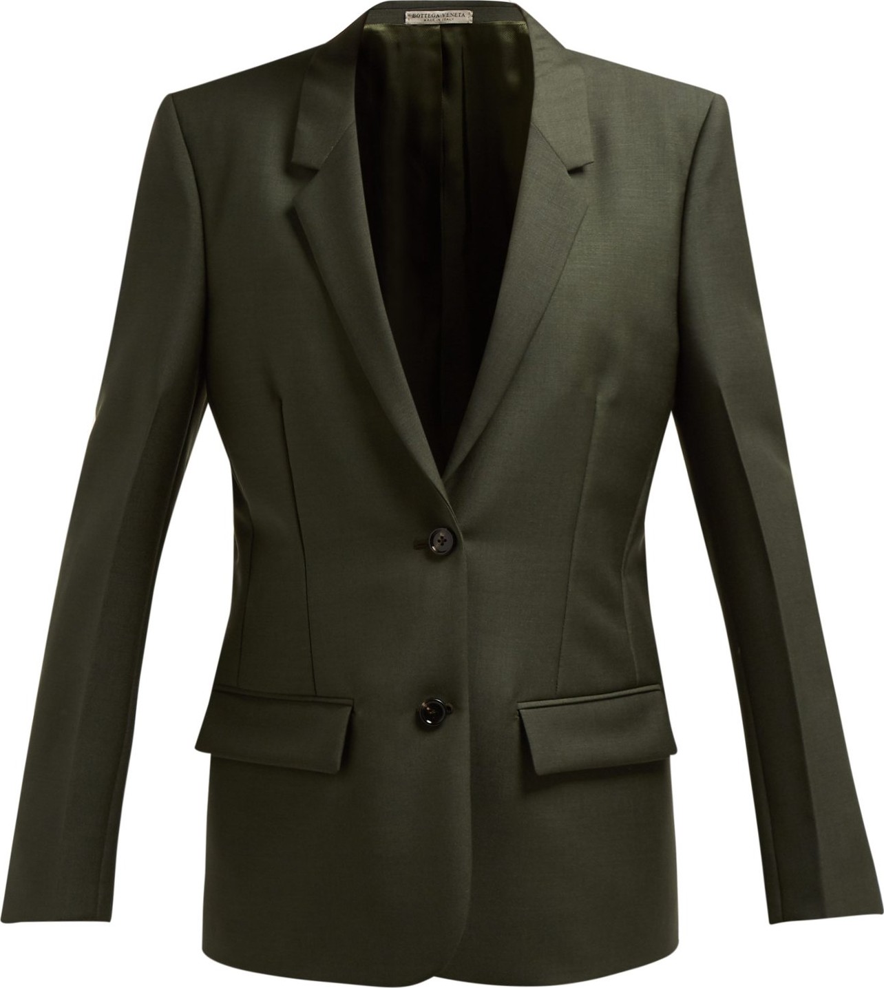 Bottega Veneta Single-breasted mohair and wool-blend blazer