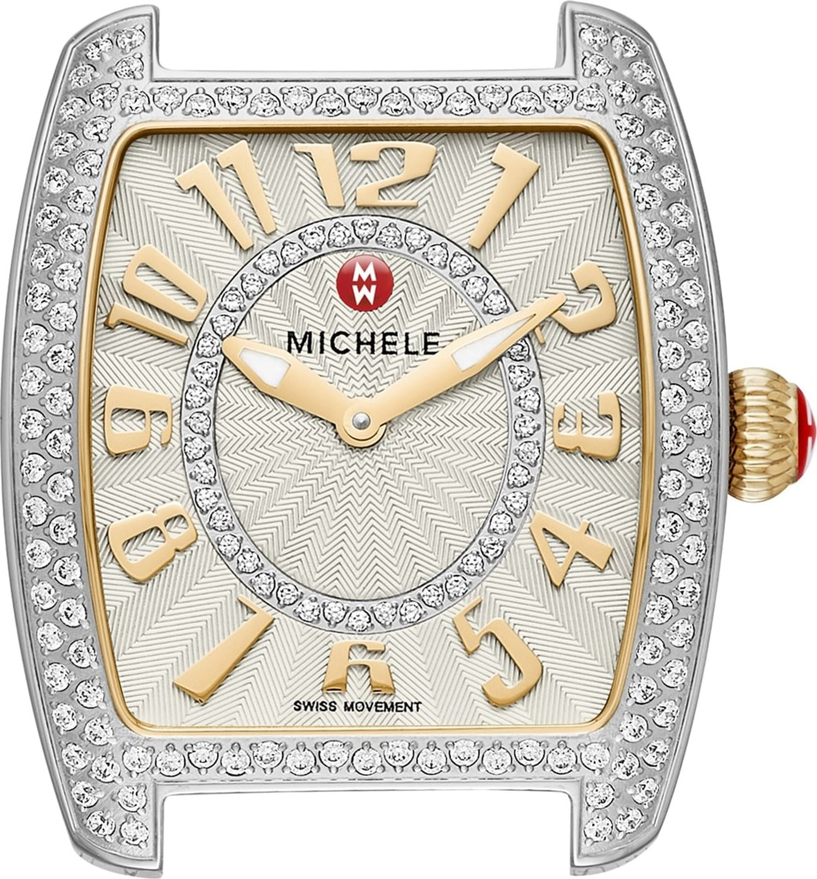 MICHELE Urban Mini Diamond Dial Watch Head, 29mm x 31mm