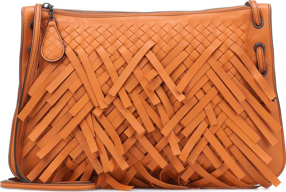 Bottega Veneta Palio Fringes leather shoulder bag