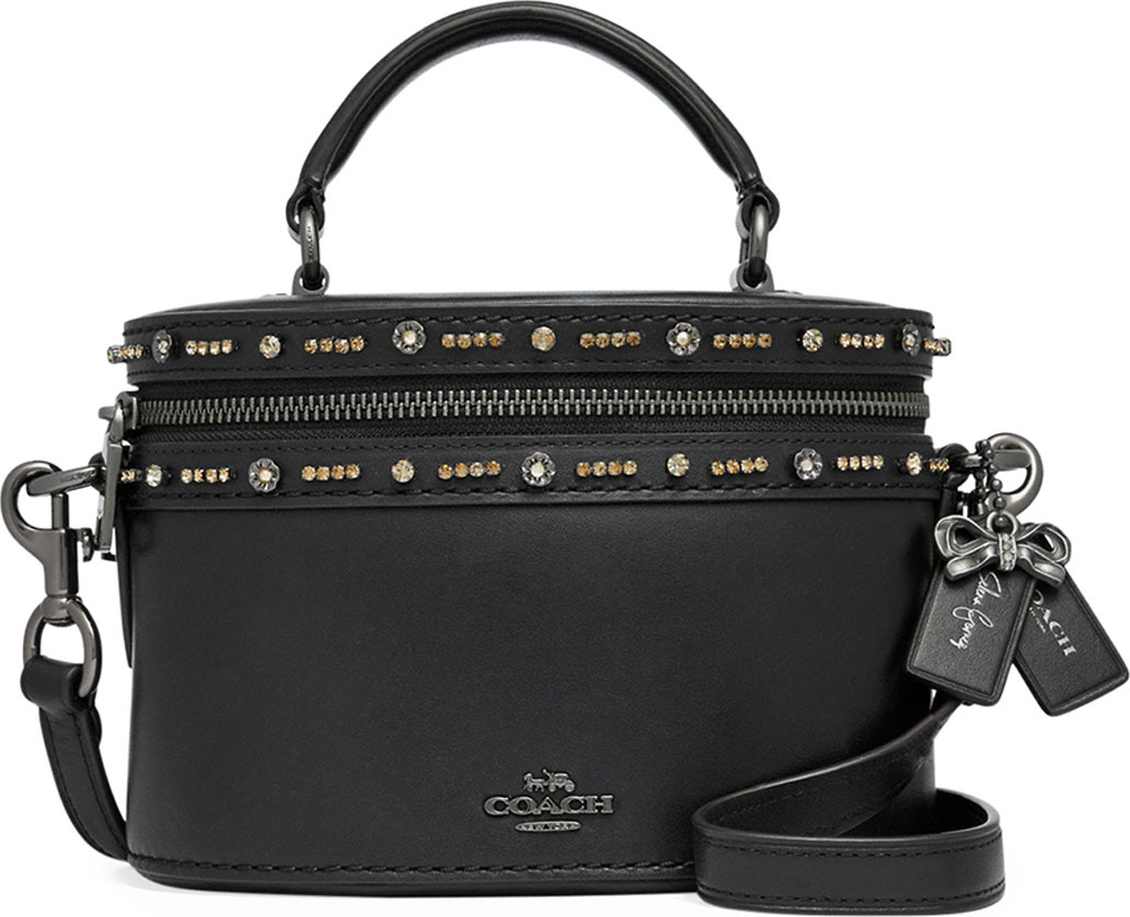 COACH x Selena Gomez Trail Embellished Crossbody Bag