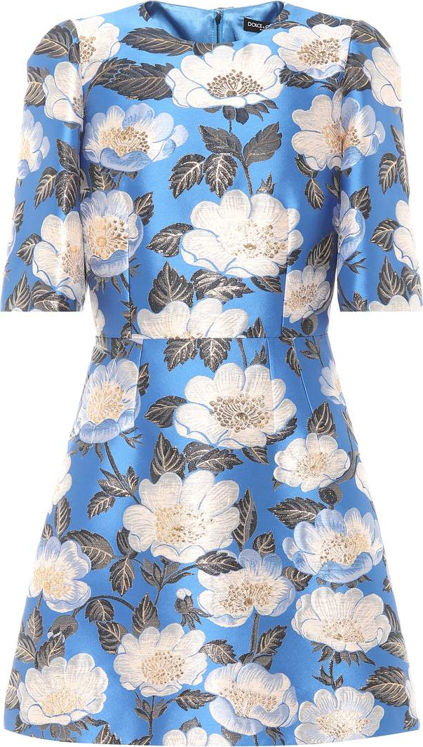 Dolce & Gabbana Jacquard minidress