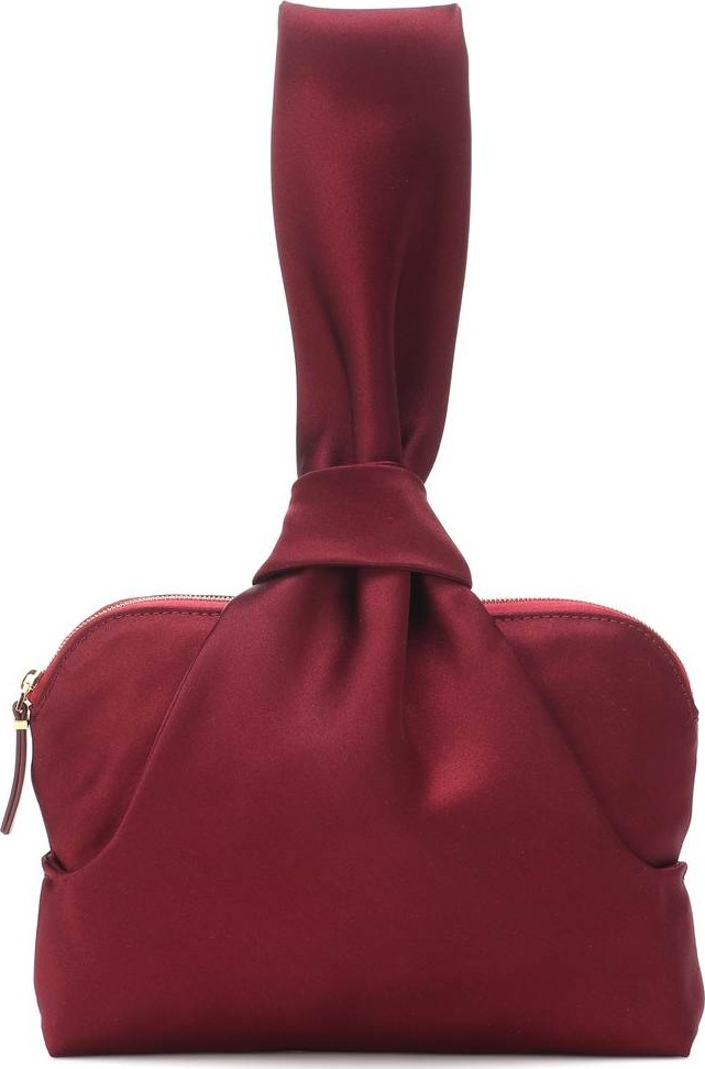 THE ROW Evening satin clutch