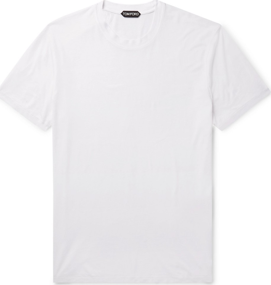 TOM FORD Lyocell and Cotton-Blend Jersey T-Shirt