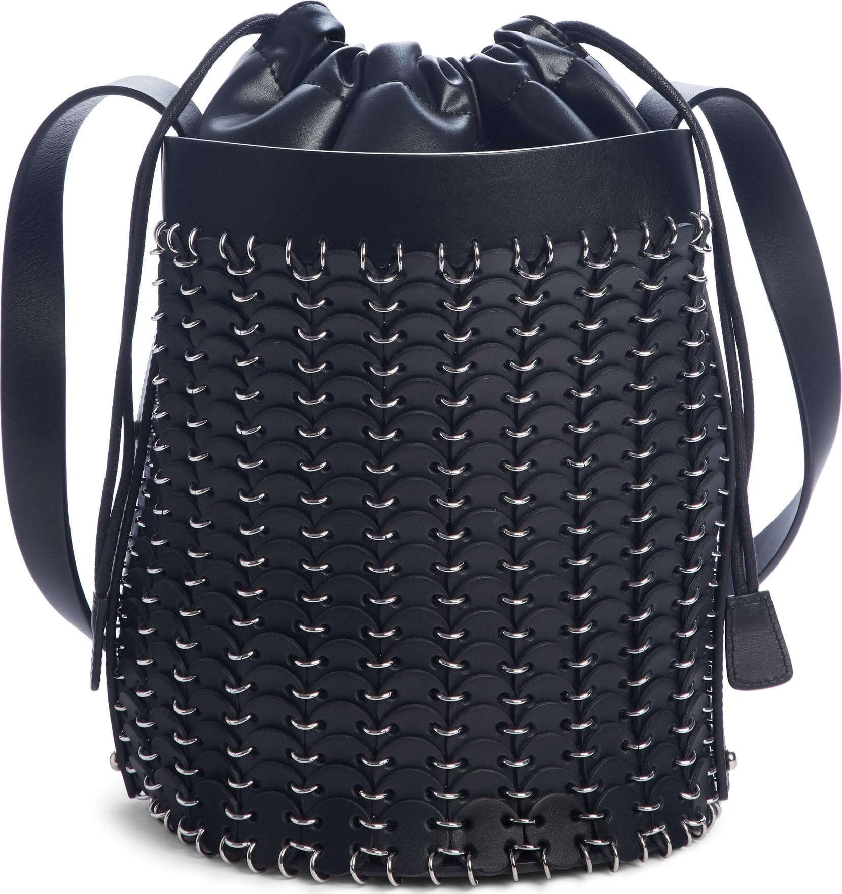 Paco Rabanne Calfskin Bucket Bag
