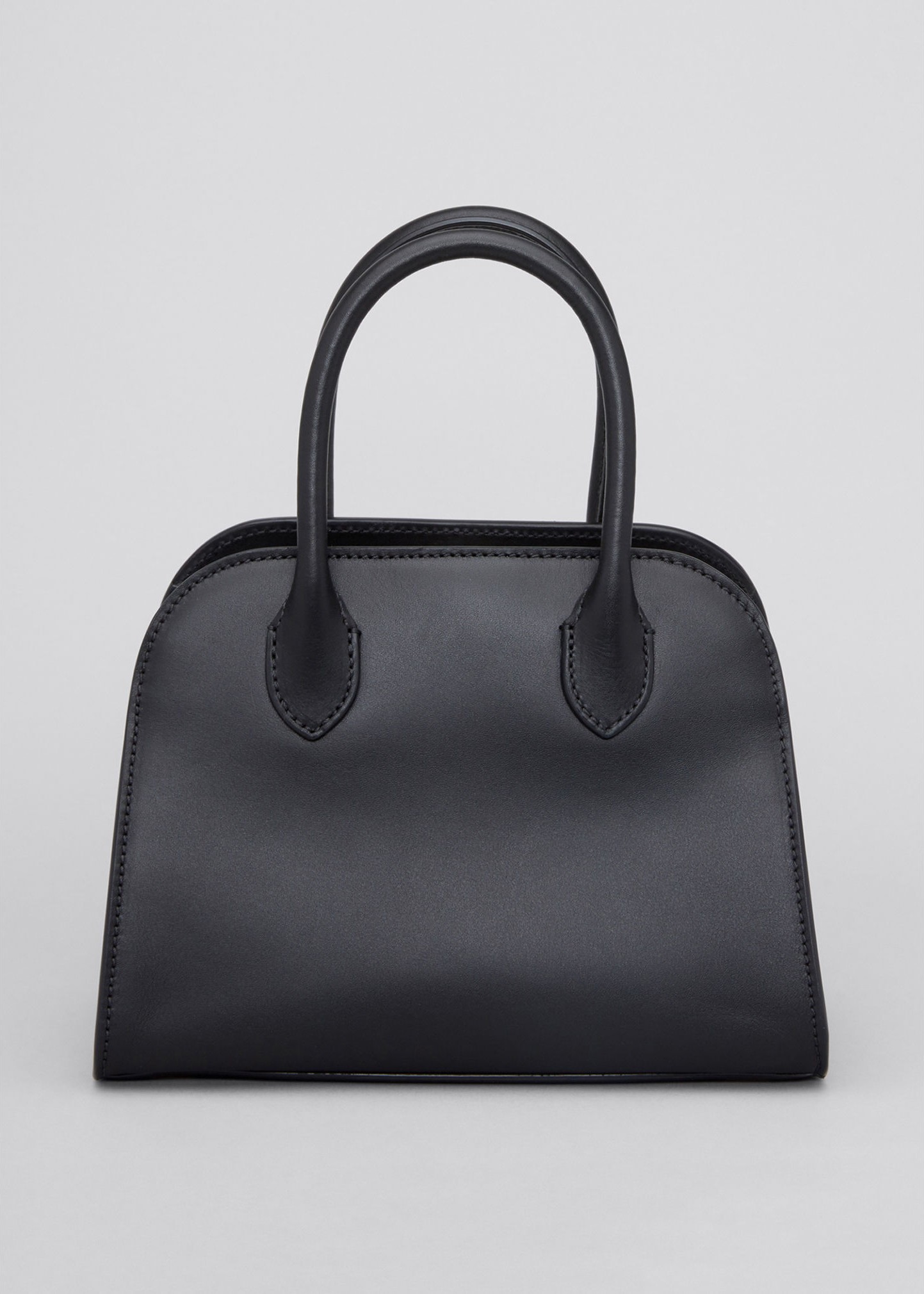 THE ROW Margaux 7.5 Top-Handle Bag in Calfskin Leather