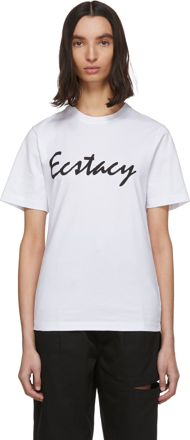 Perks and Mini White 'Ecstacy' T-Shirt