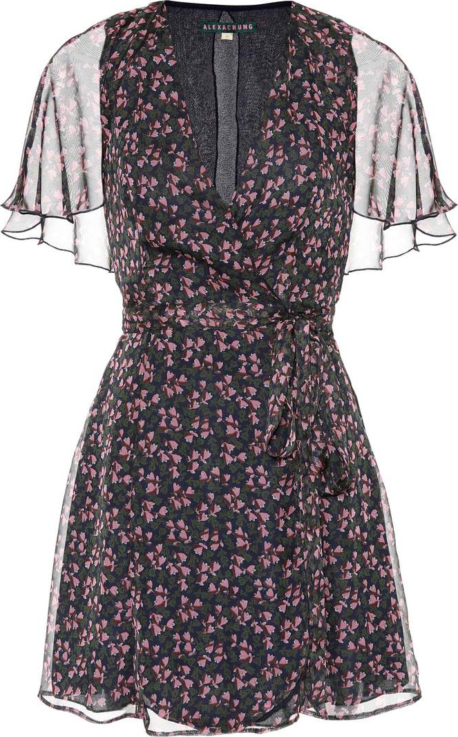 Alexachung Floral-printed minidress