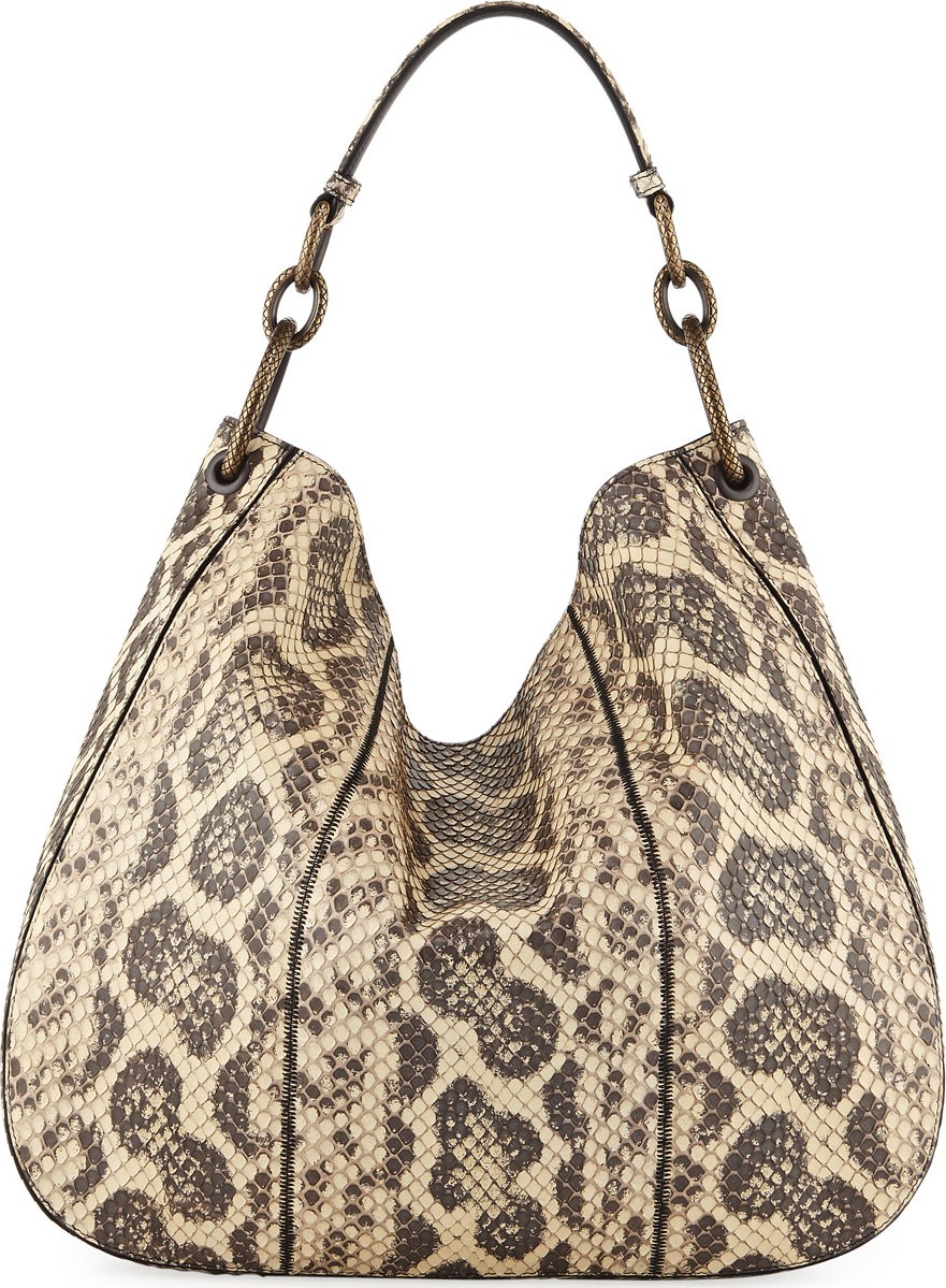 Bottega Veneta Anaconda Loop Medium Hobo Bag