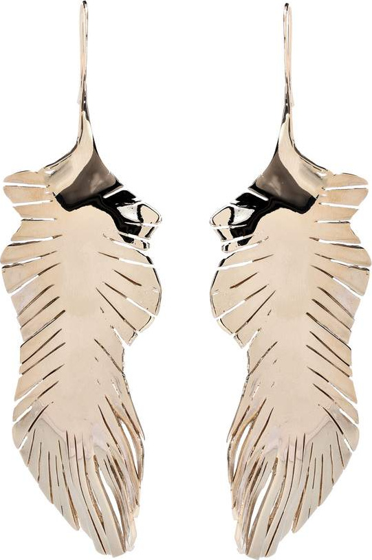 Valentino Valentino Garavani feather drop earrings