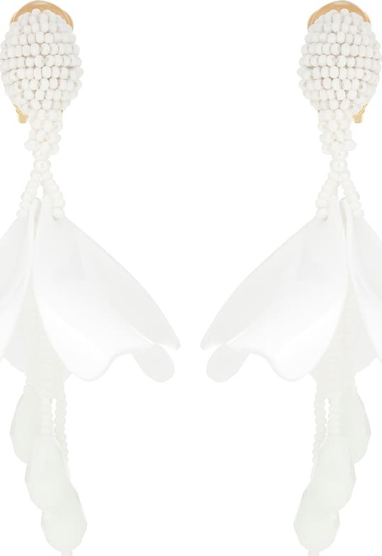 Oscar De La Renta Impatiens Mini earrings