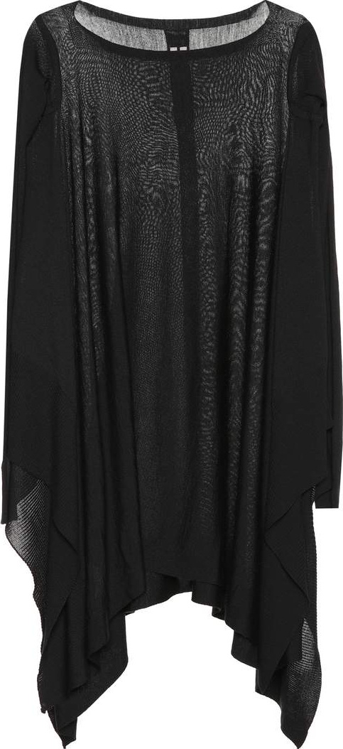 Rick Owens Wool poncho sweater