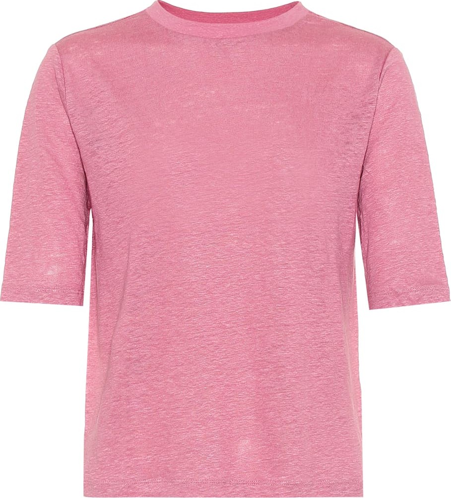 Vince Linen-jersey T-shirt